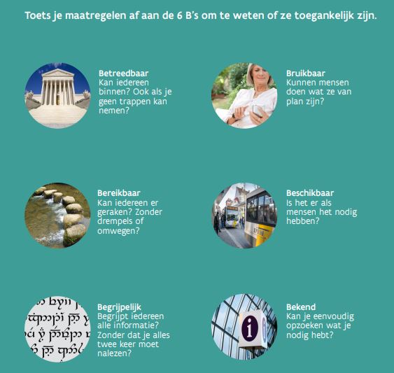 Tips voor een toegankelijke anderhalvemeter-samenleving